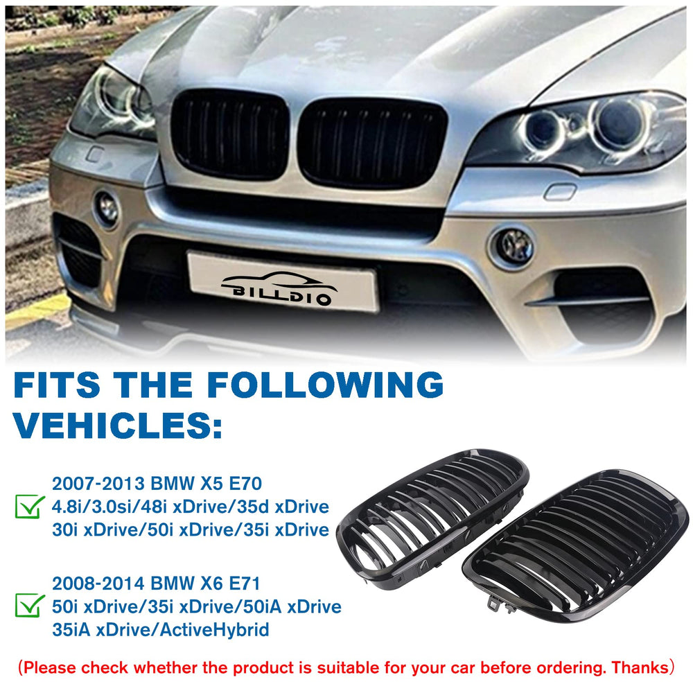 BILLDIO ABS material front grille emphasizes durability and finish