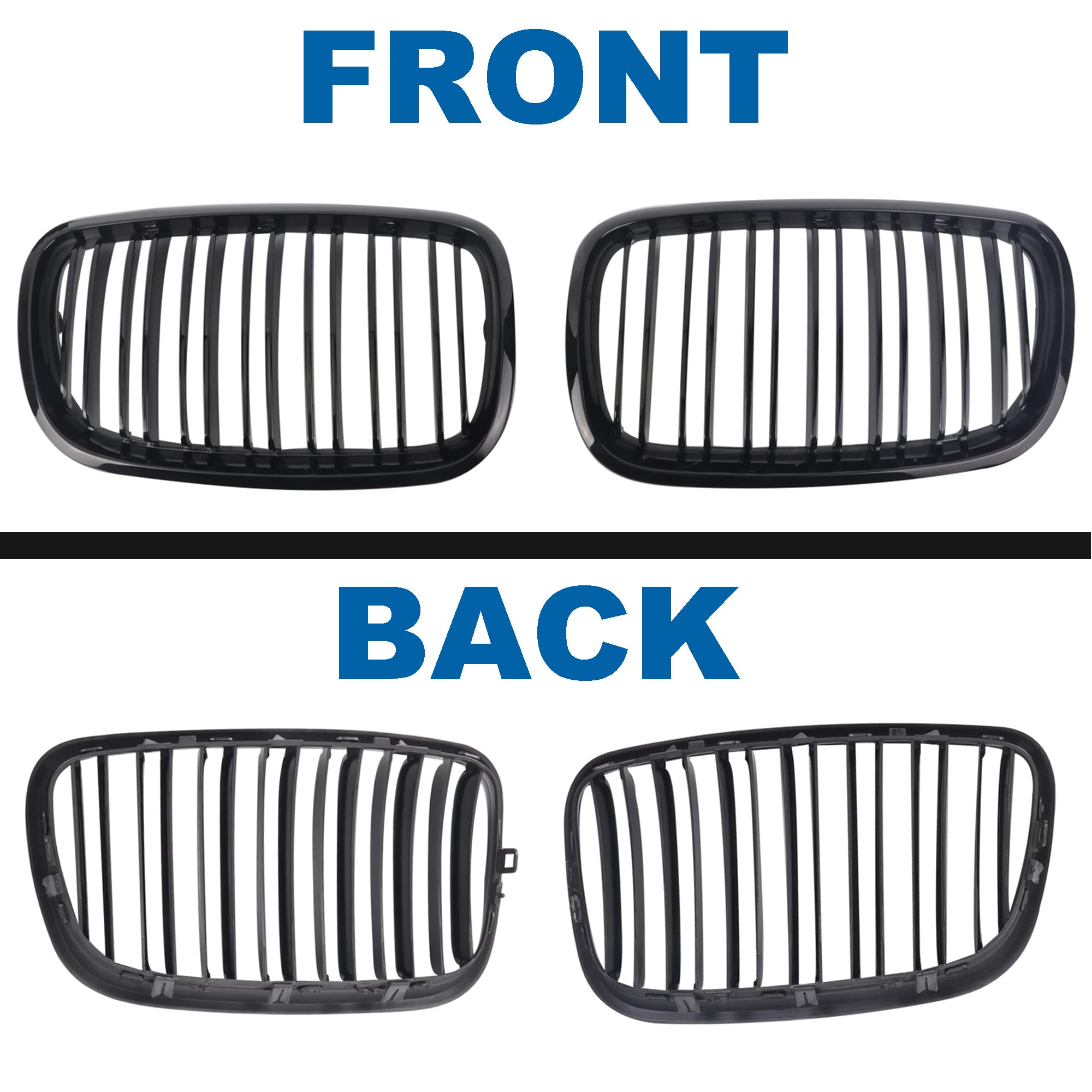 BILLDIO close-up of ABS grille showing durable surface and fit