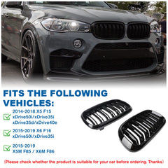 BILLDIO X5 F15 grille ABS material for durability