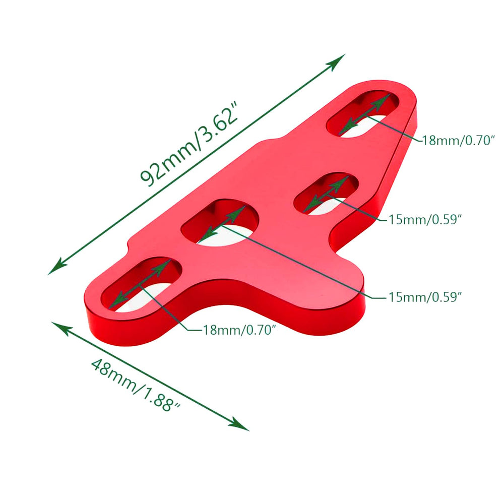 BILLFARO billet aluminium oil pump guide kit construction for durable use.