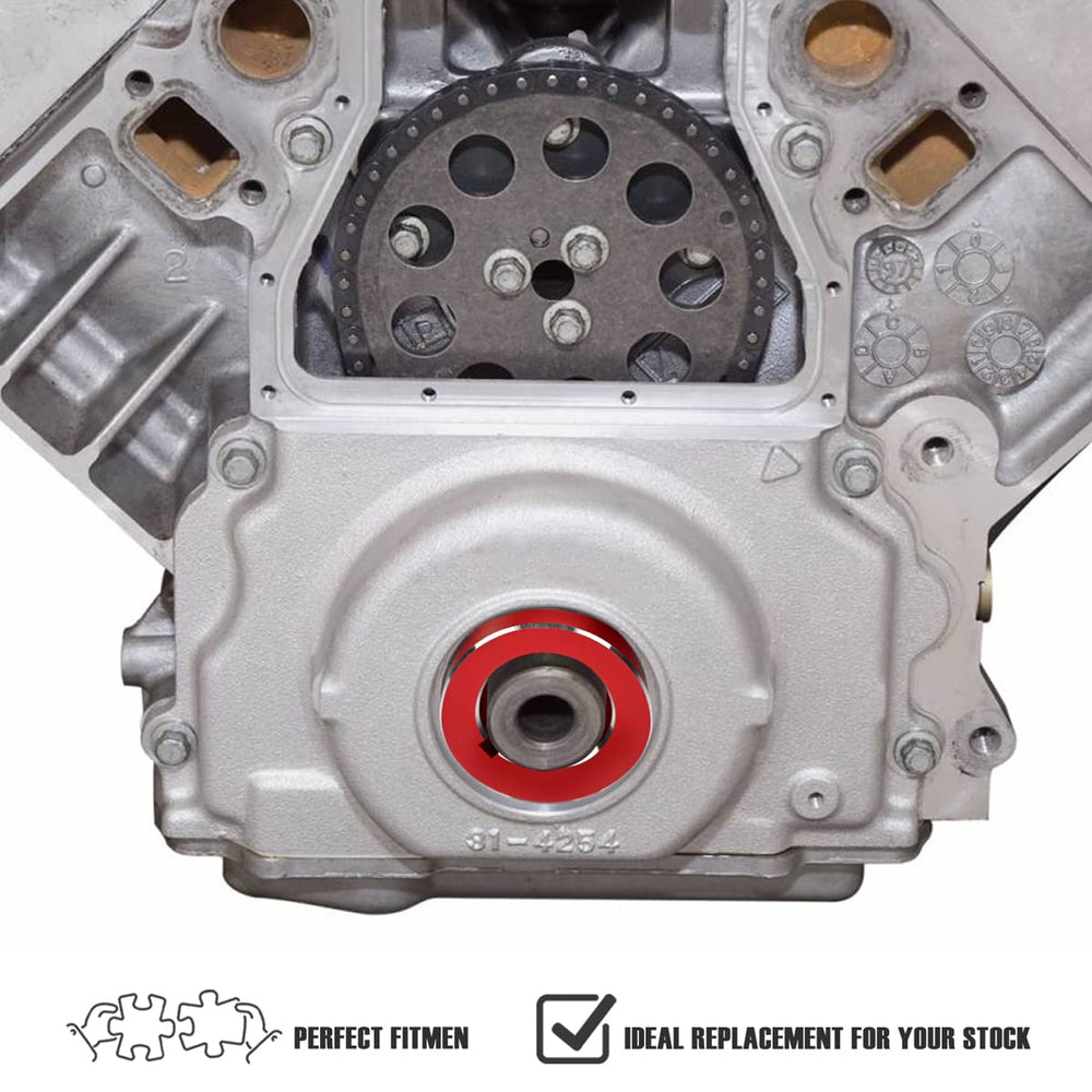 BILLFARO two-keyways design supports single or dual-key crankshafts.