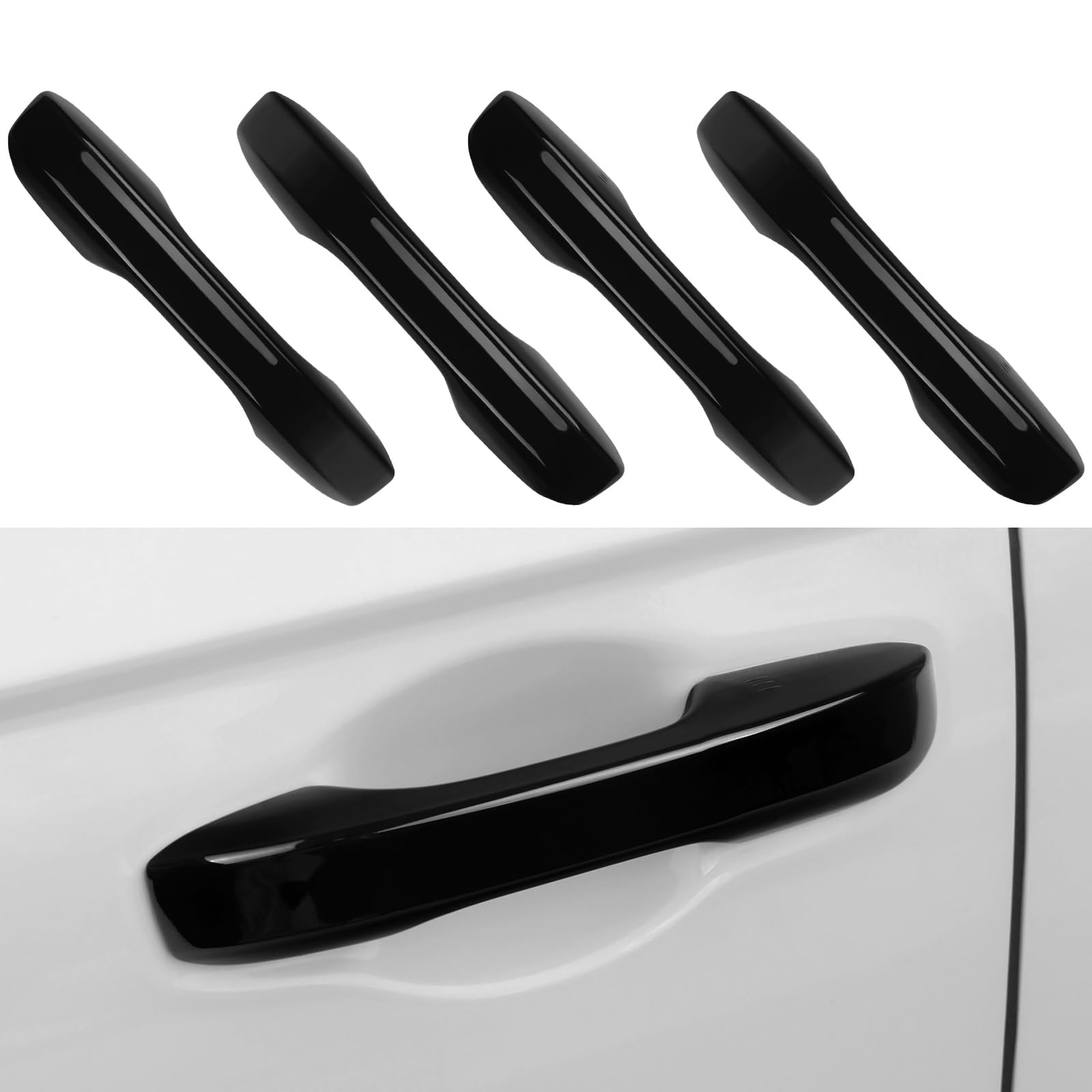 BILOPER Civic 2022-2026 door handle cover fits securely and protects.