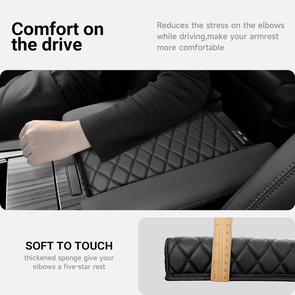 Easy installation keeps the console cover securely in place during daily use.