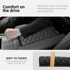Easy installation keeps the console cover securely in place during daily use.