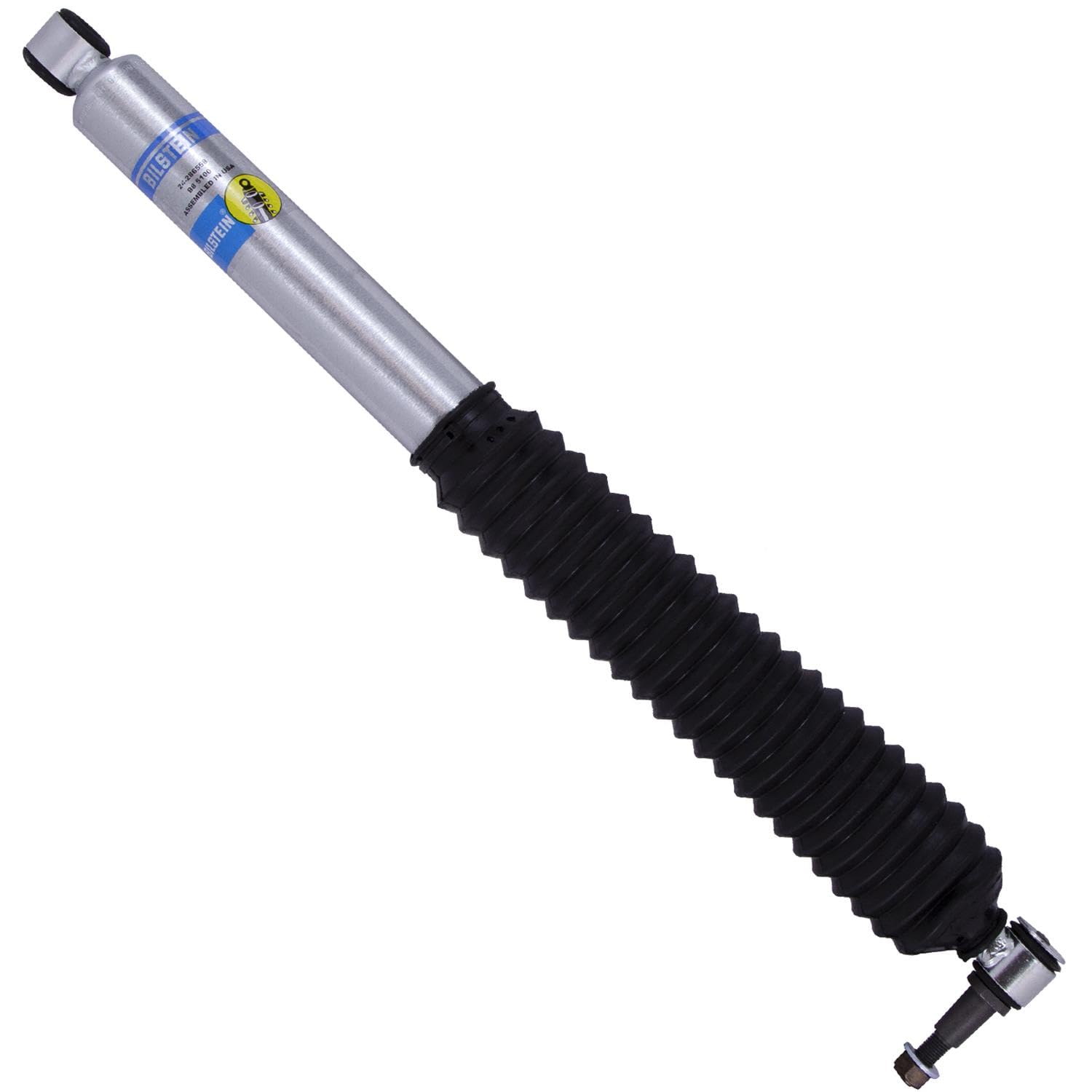Bilstein 24-286558 front-stabilizer installed on Ford Super Duty demonstrates stability upgrade.
