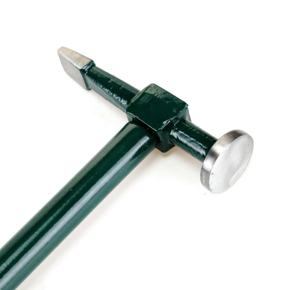 BinaryABC planishing hammer featuring a precision point for targeted force