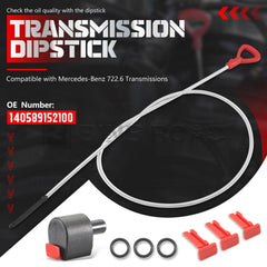 BINB ROAD dipstick clear markings enable quick oil level checks.
