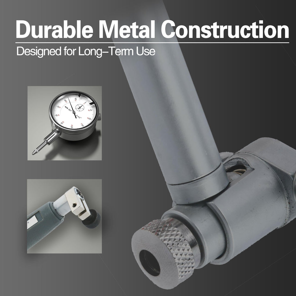 BINGOX dial indicator integrated for quick bore checks in shop environments