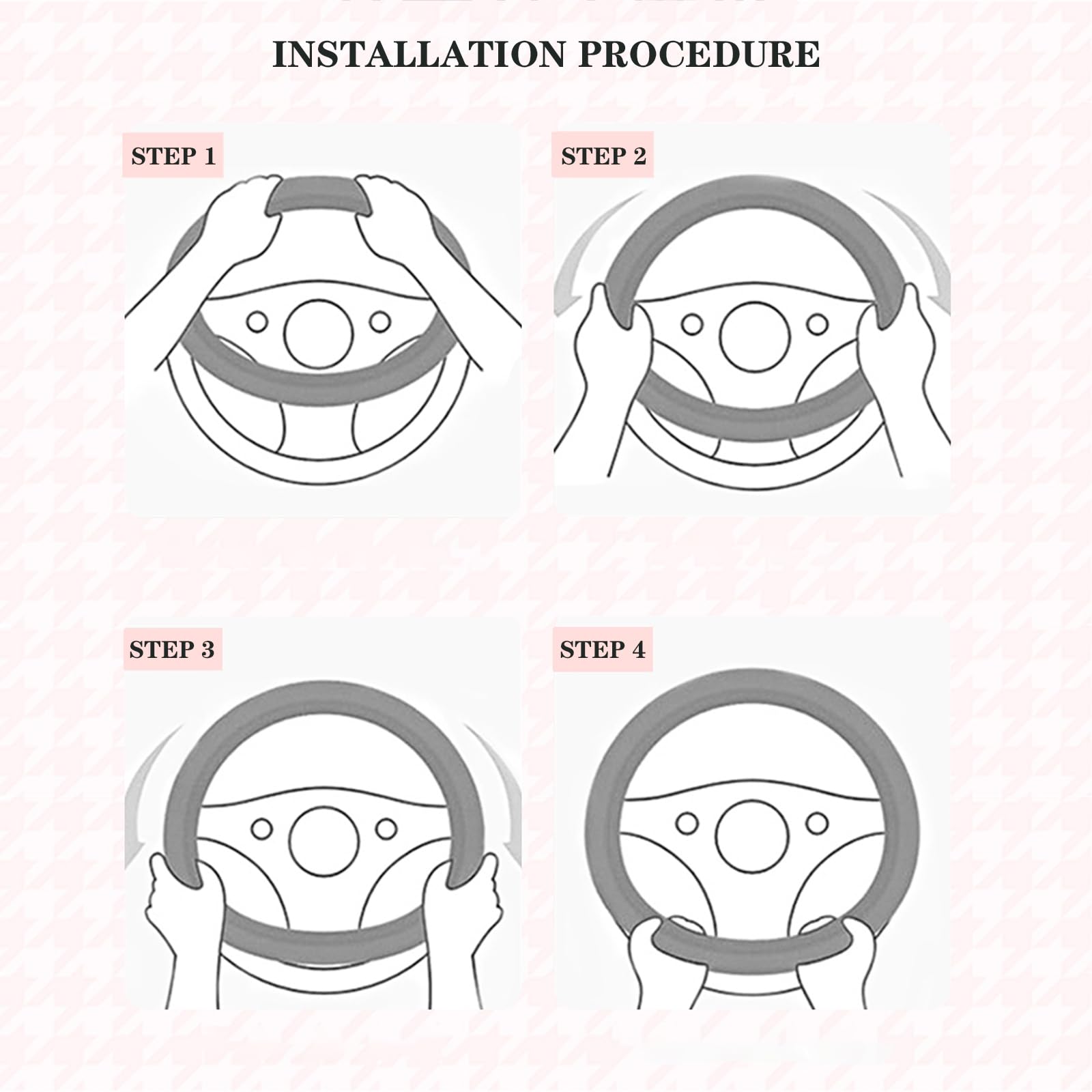 Binsheo bear ears design adds personality for drivers of all genders