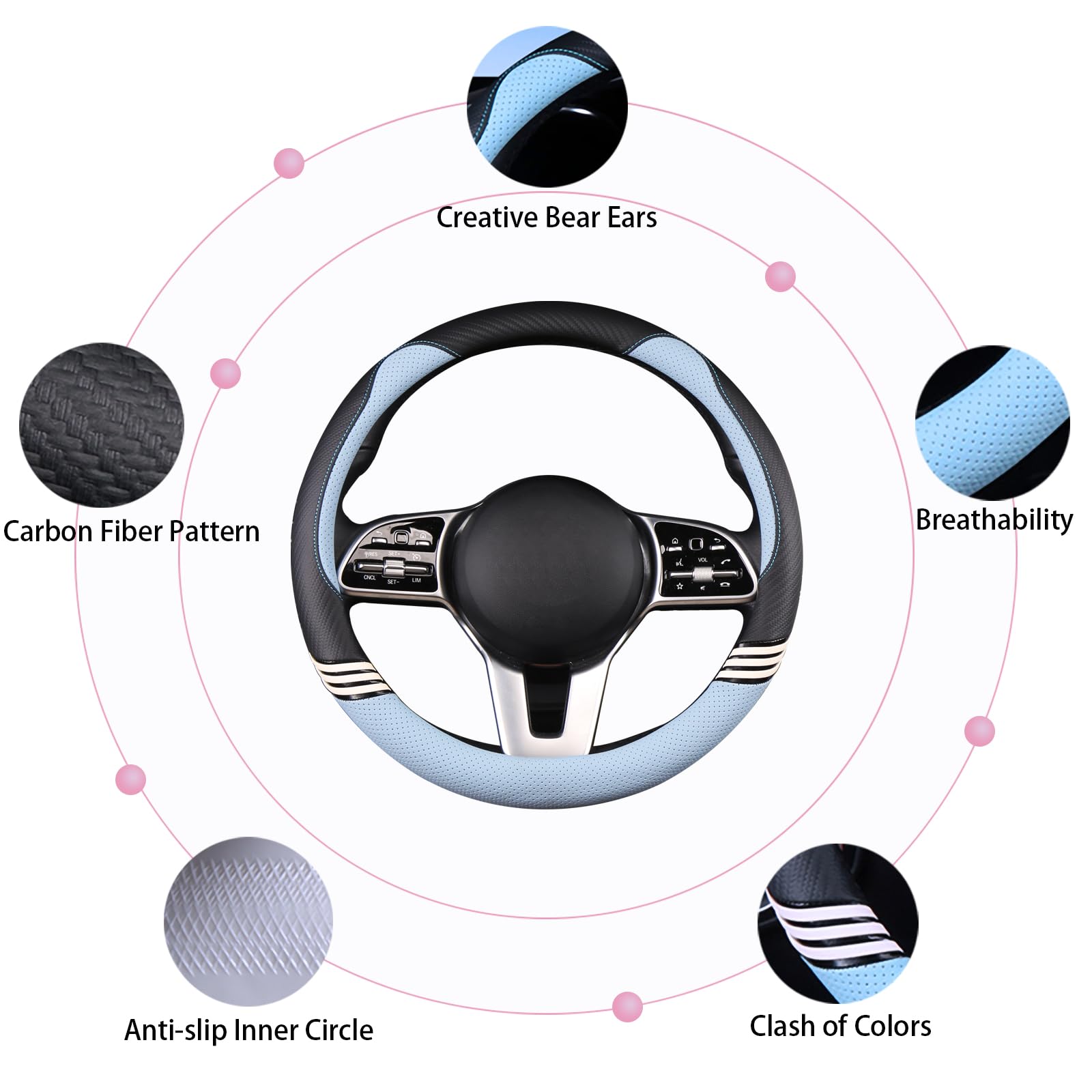 Binsheo soft inner side protects the wheel and improves handling