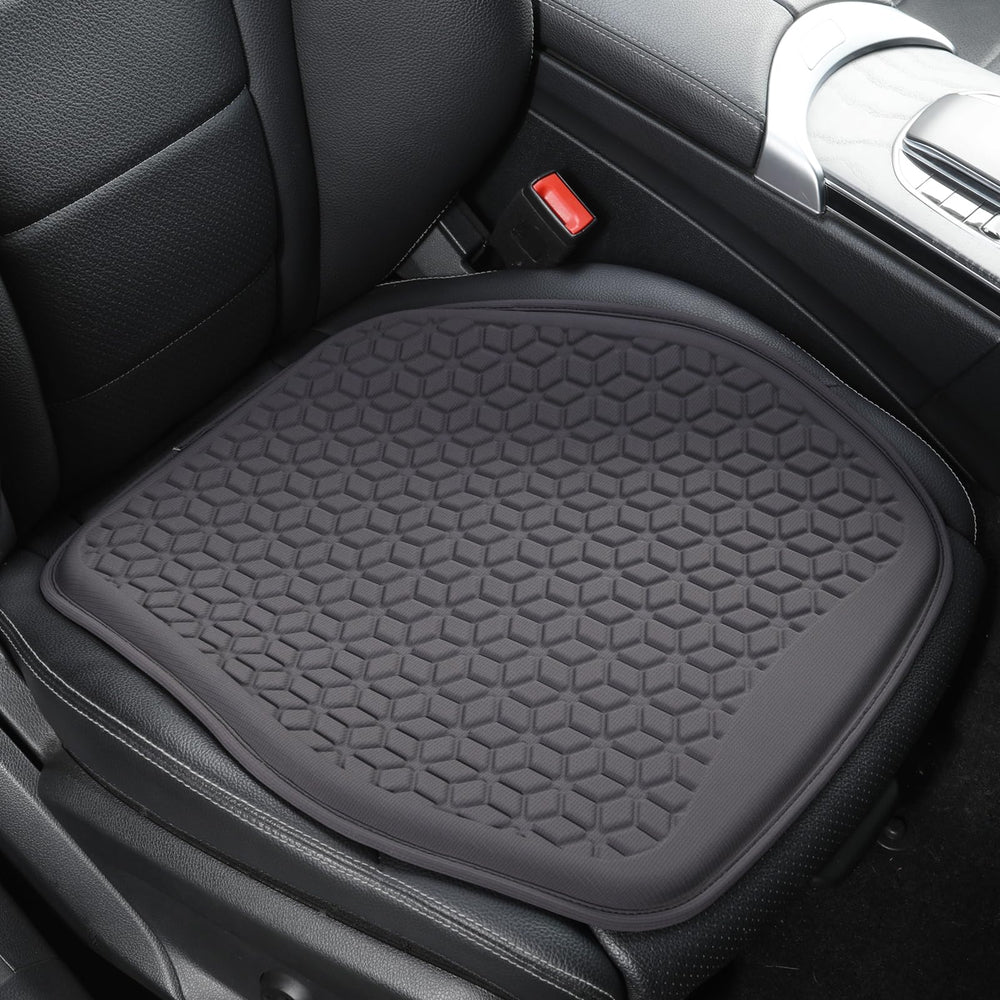 Binsheo thin gel seat cushion for car seat with cool, breathable comfort
