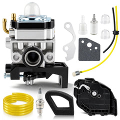 BioLion 531008681 carburetor for Husqvarna 324 L with replacement view
