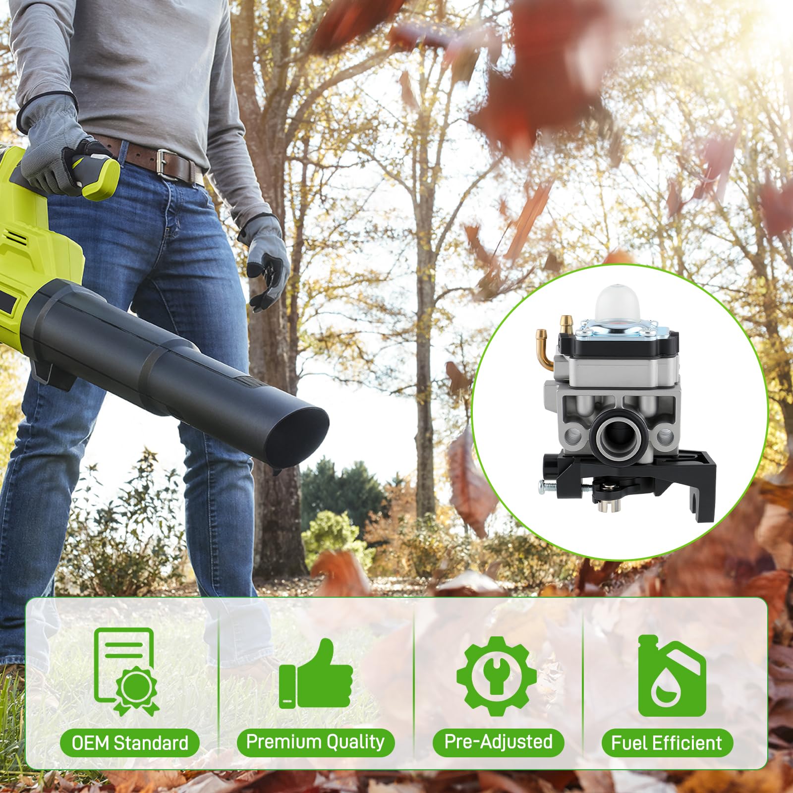 BioLion air filter for Husqvarna 324 HDA in hand
