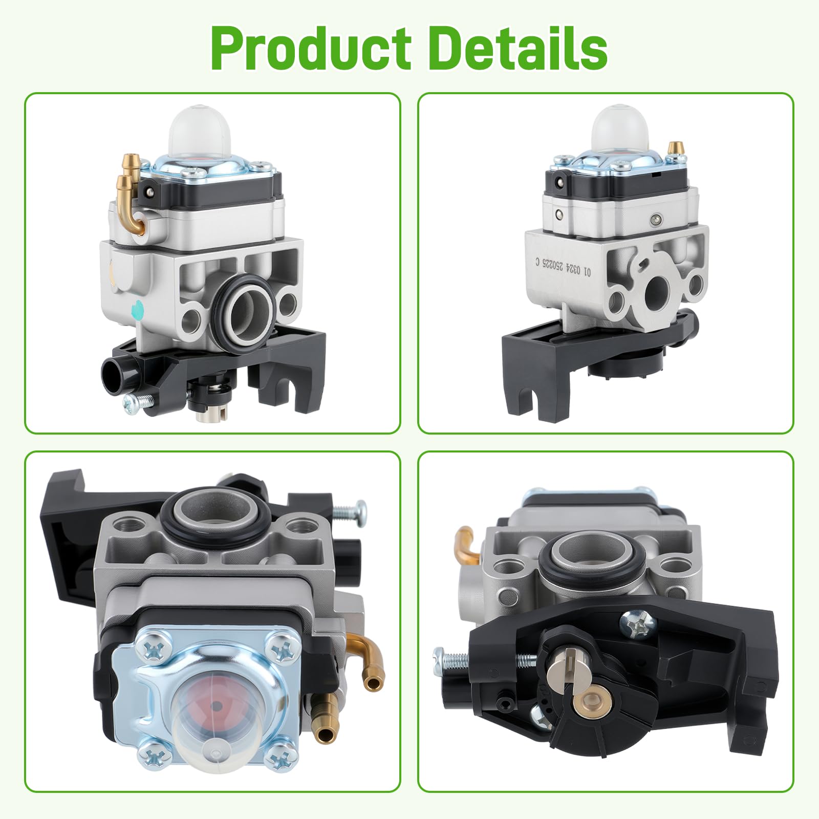 BioLion fuel filter for Husqvarna 324 LDX in use