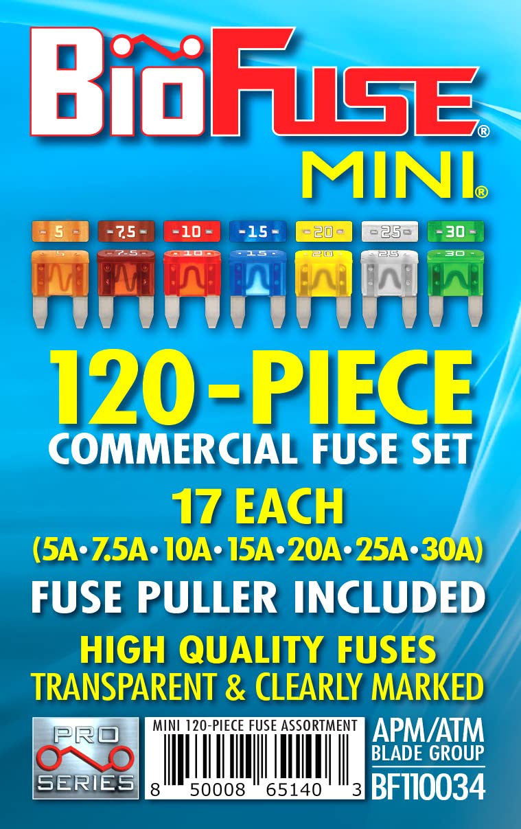 BioFuse fuse puller tool aids safe removal of blown fuses.