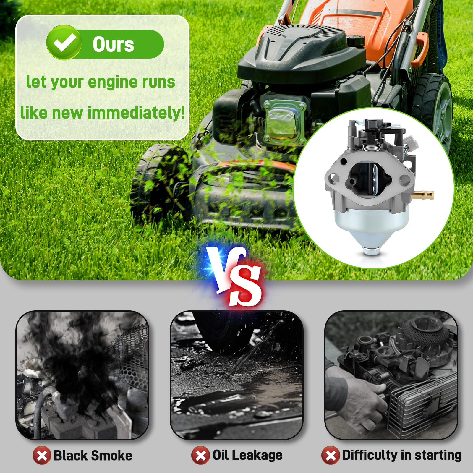 BioLion complete replacement kit for efficient lawn care maintenance.