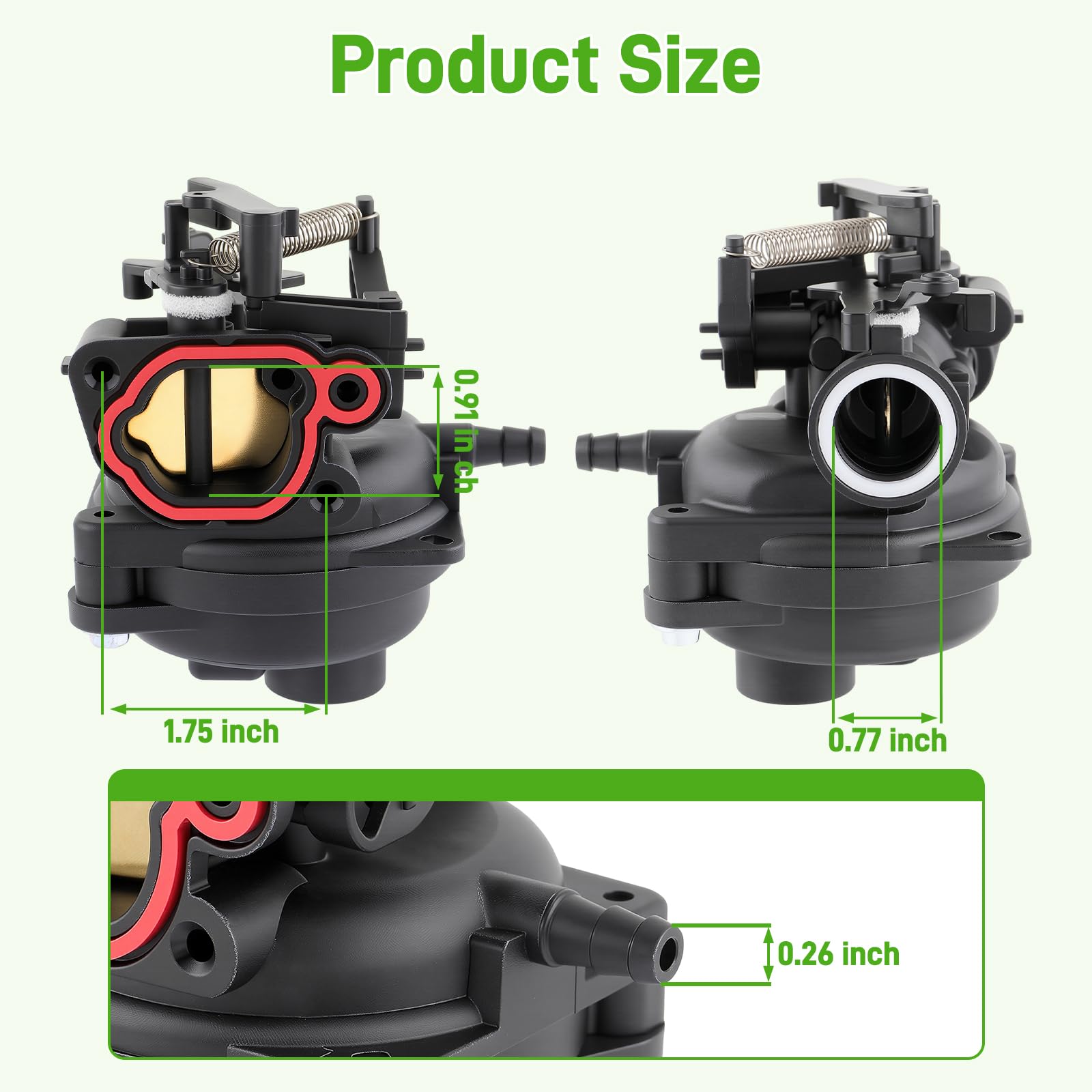 BioLion engine-compatibility-label highlights correct model fit at a glance