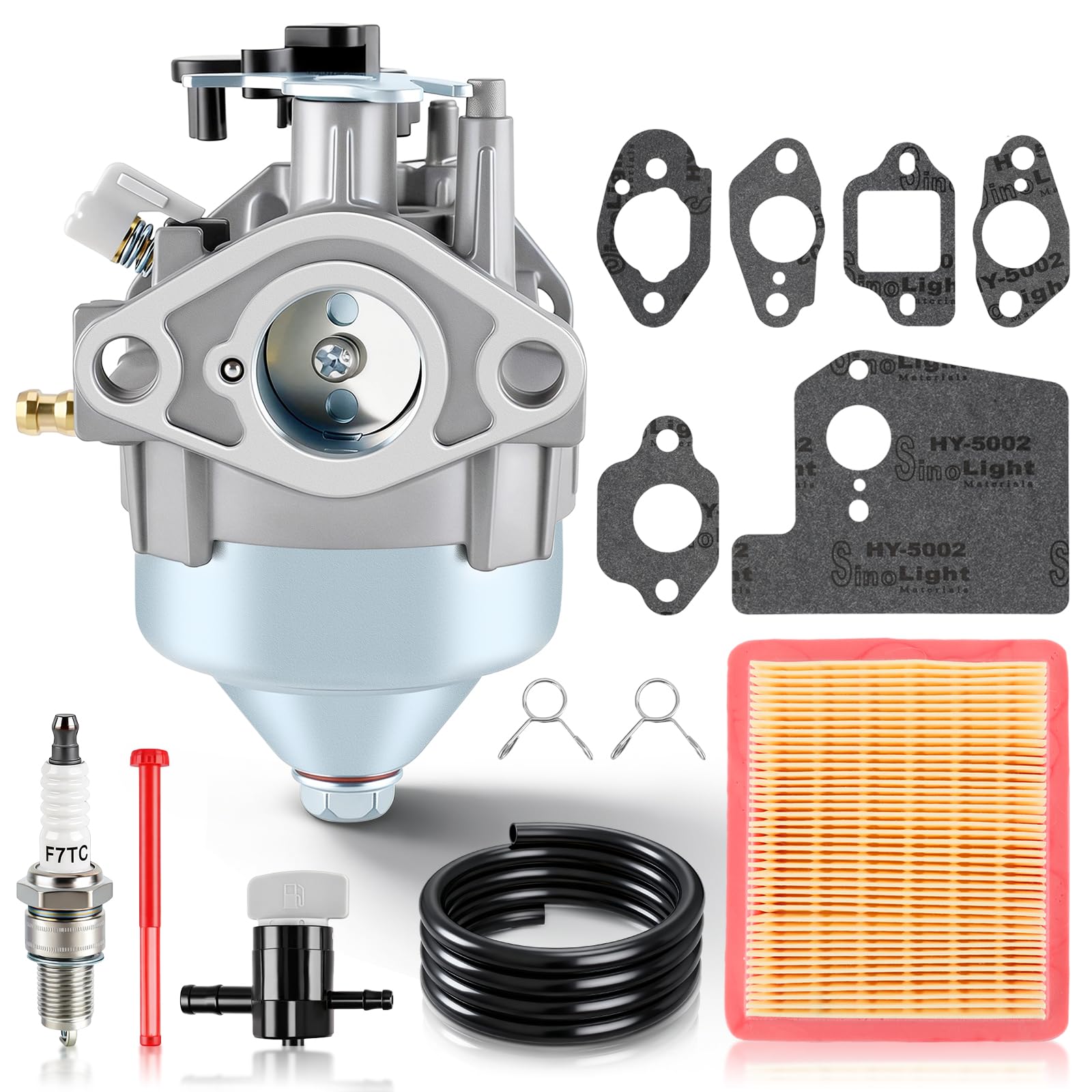 BioLion GCV170 carburetor close-up for precise fuel metering and quick replacement.