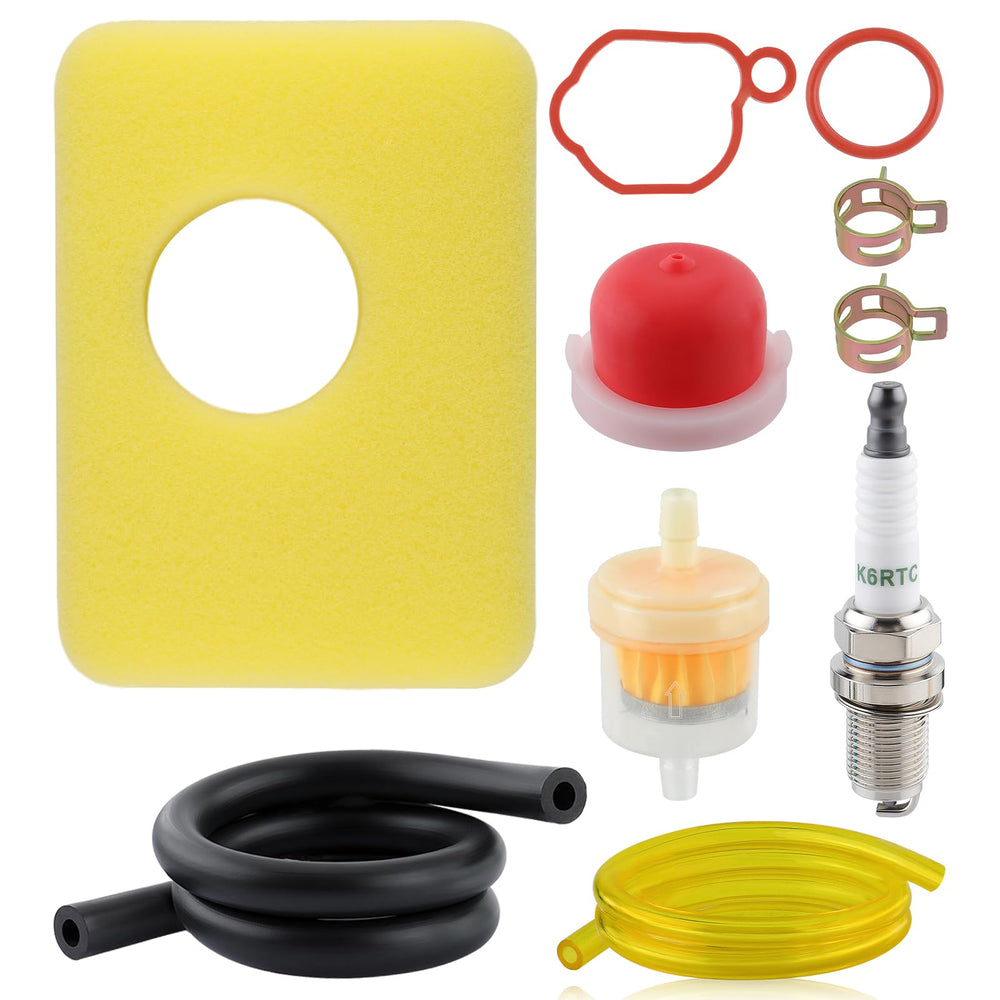 BioLion spark plug and primer bulb included for easy ignition.