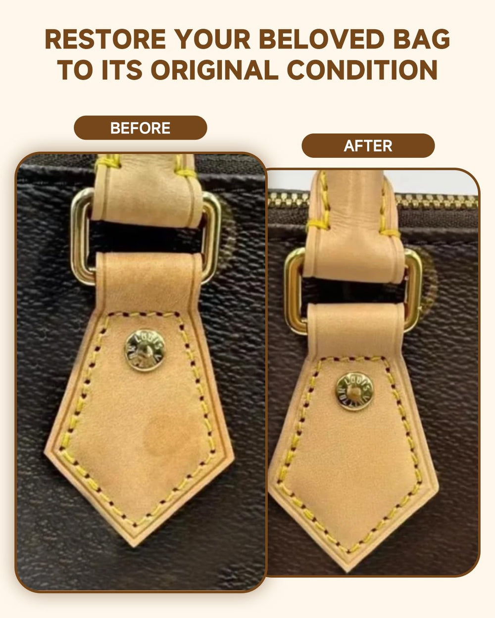 BIOOICH care solution for luxury leather protects and revives texture