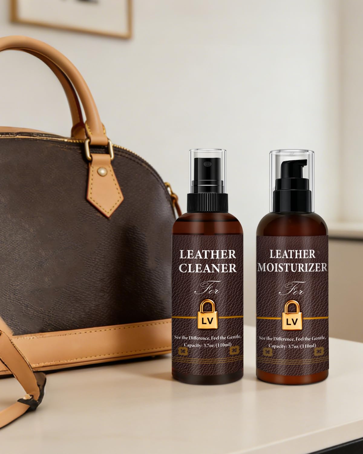 BIOOICH LV maintenance kit keeps luxury bags looking new