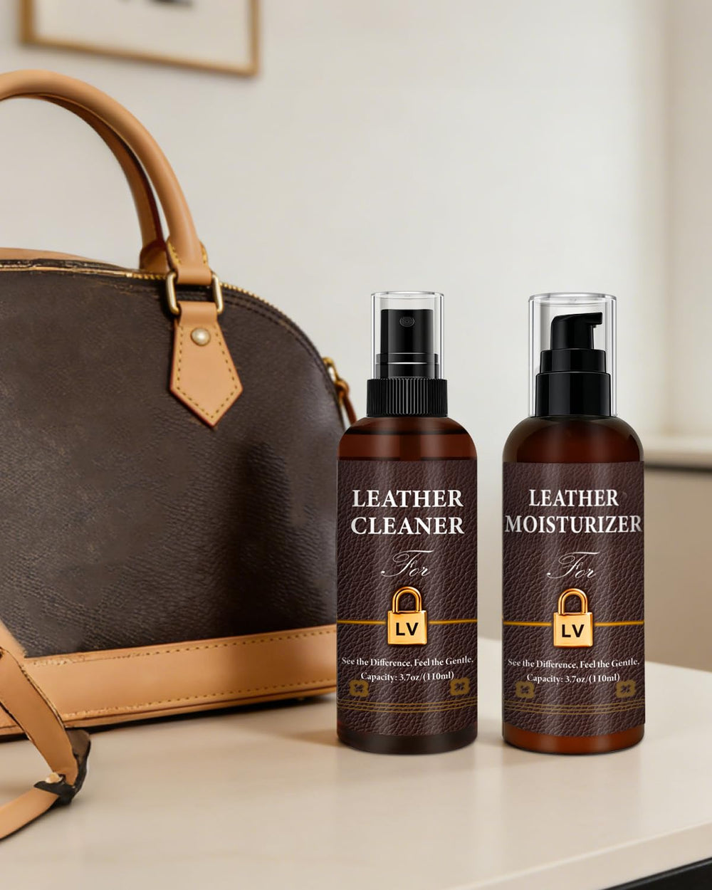 BIOOICH LV maintenance kit keeps luxury bags looking new