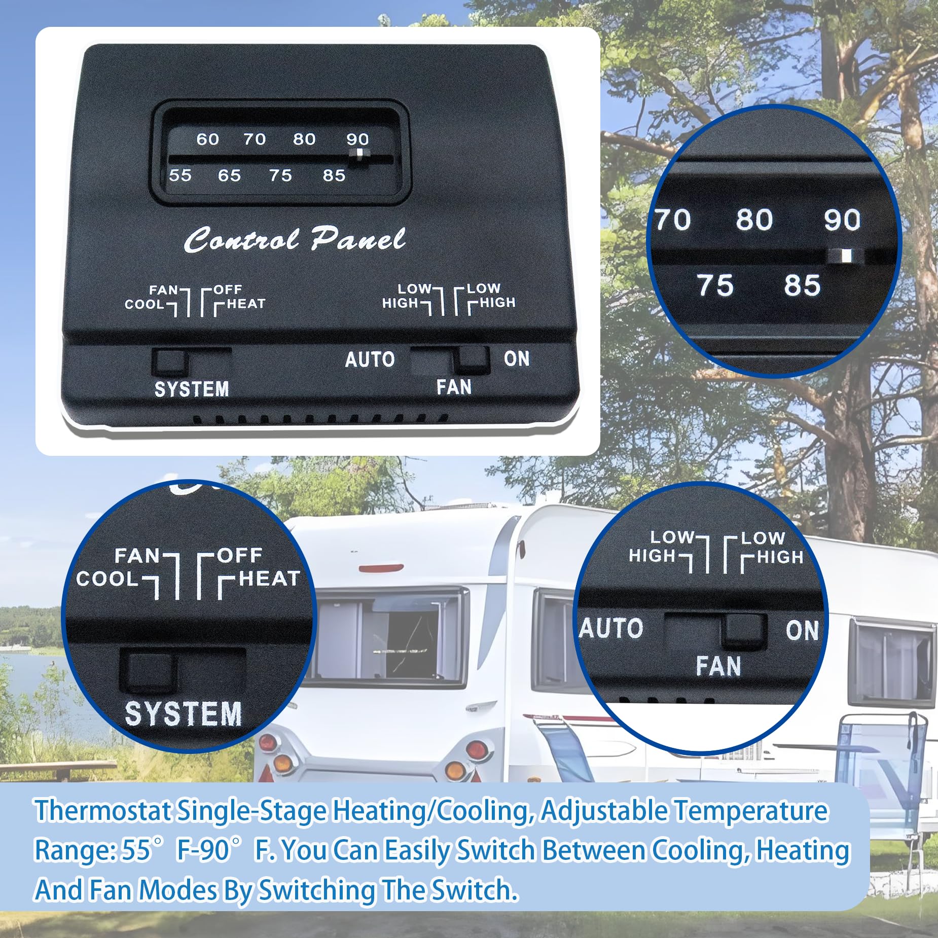 BIPIMIFI 7330F3852 durable build withstands RV travel