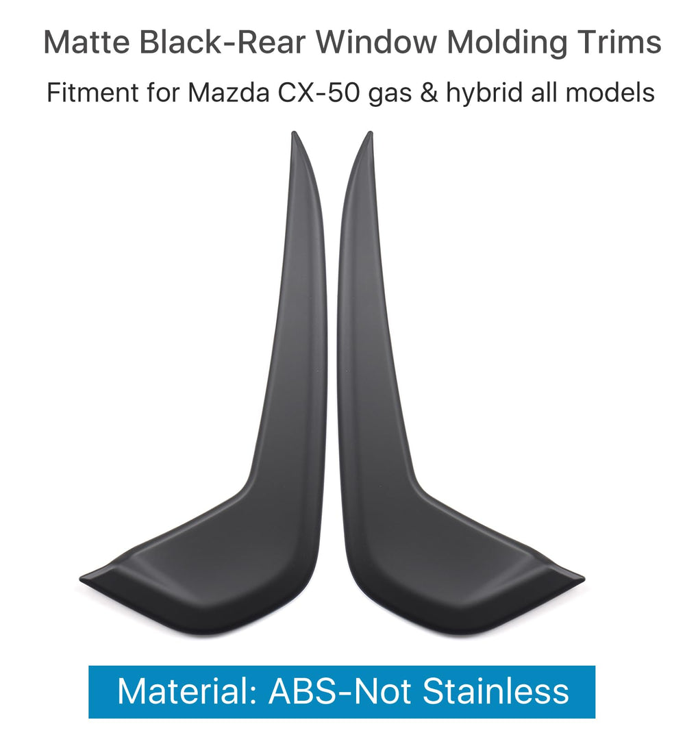Birbenben ABS matte black trim molding profile provides precise fit along weather strips.