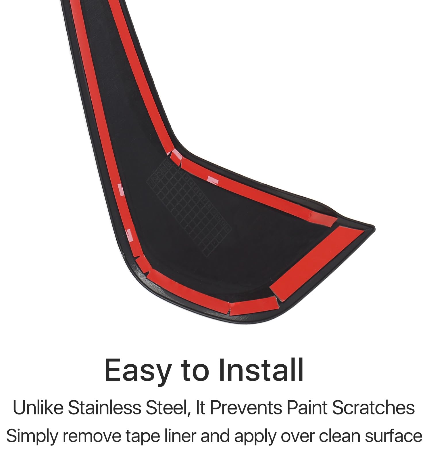 Birbenben CX-50 matte black trim edge enhancement for better styling continuity.