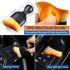Birbenben leather center console pad protects the RAV4 console surface