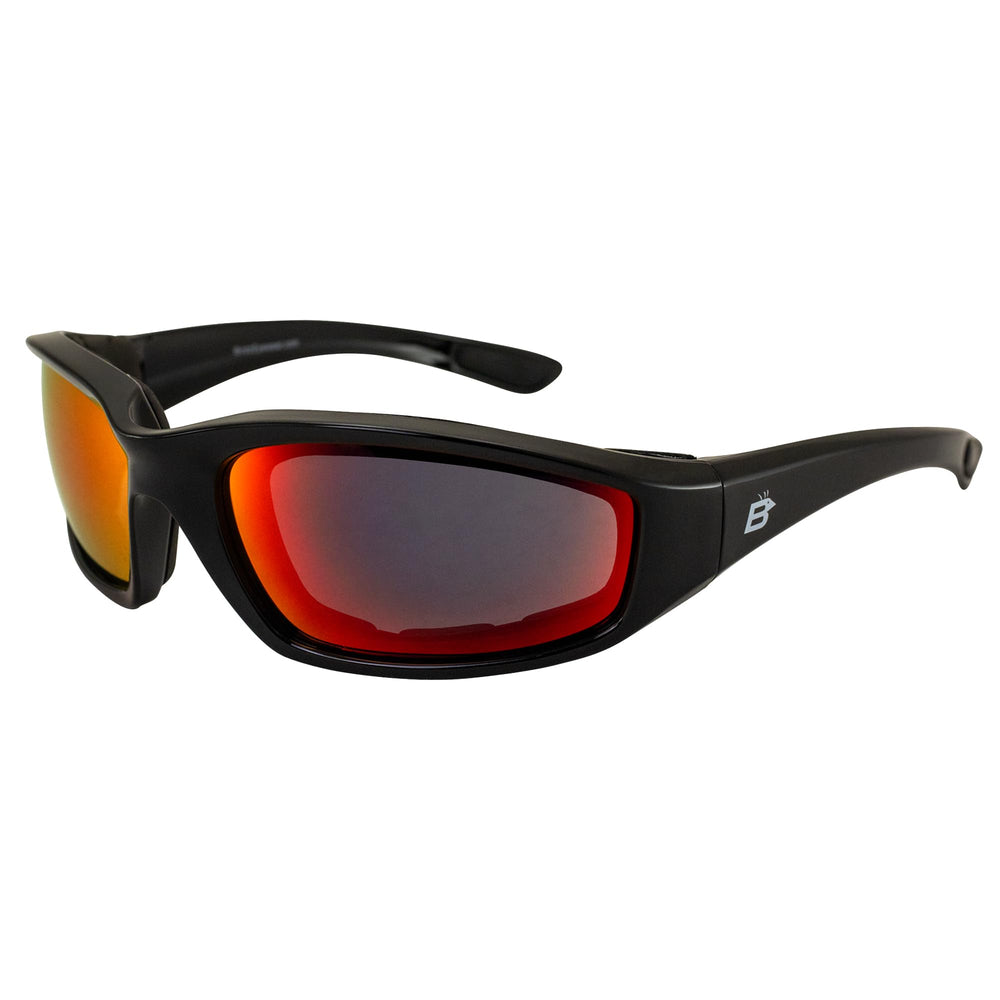 Birdz Oriole gloss black frame for a sleek riding look and comfort.