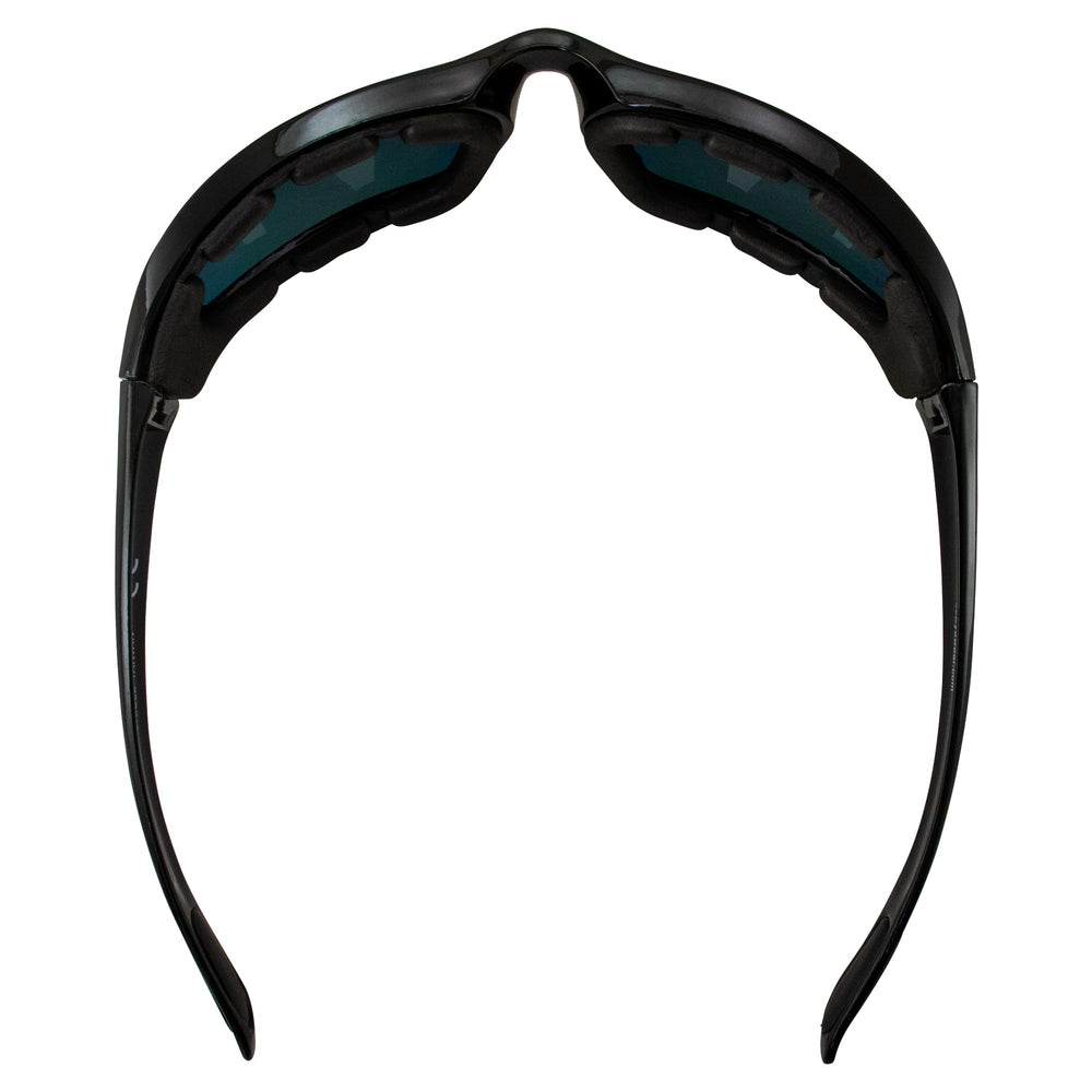 Birdz Oriole rubberized temple grips improve grip during rides.