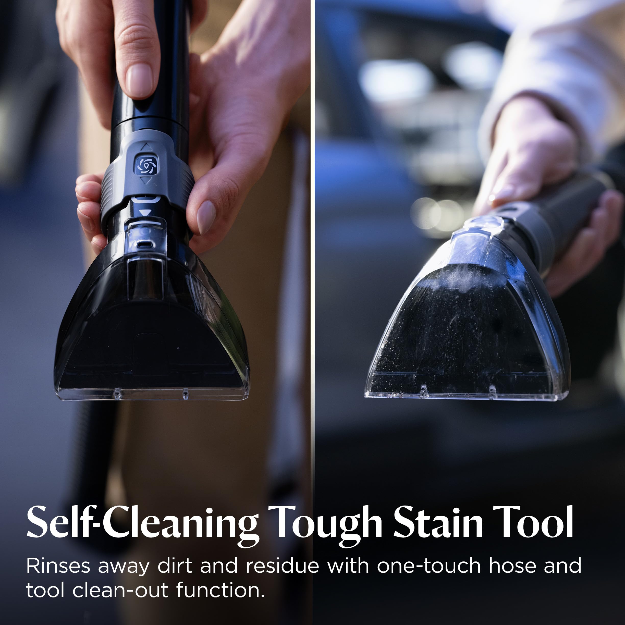 Smooth-rolling wheels on BISSELL Little Green Auto Pro enabling easy maneuverability