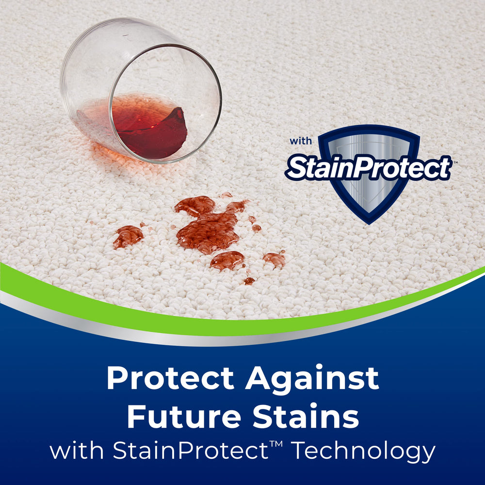 Bissell Woolite Advantage Heavy Traffic Carpet Foam leaves carpets soft after cleaning.