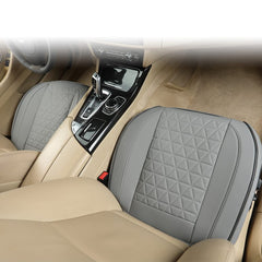 Black Panther anti-slip gel bottom seat cover ensuring secure placement on the seat.