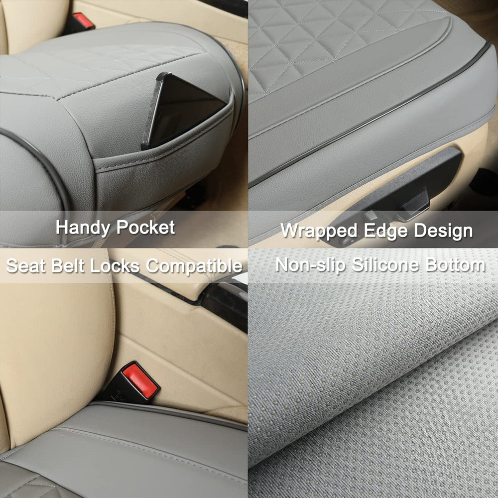 Black Panther triangle quilted detail adds stylish texture to the interior.</