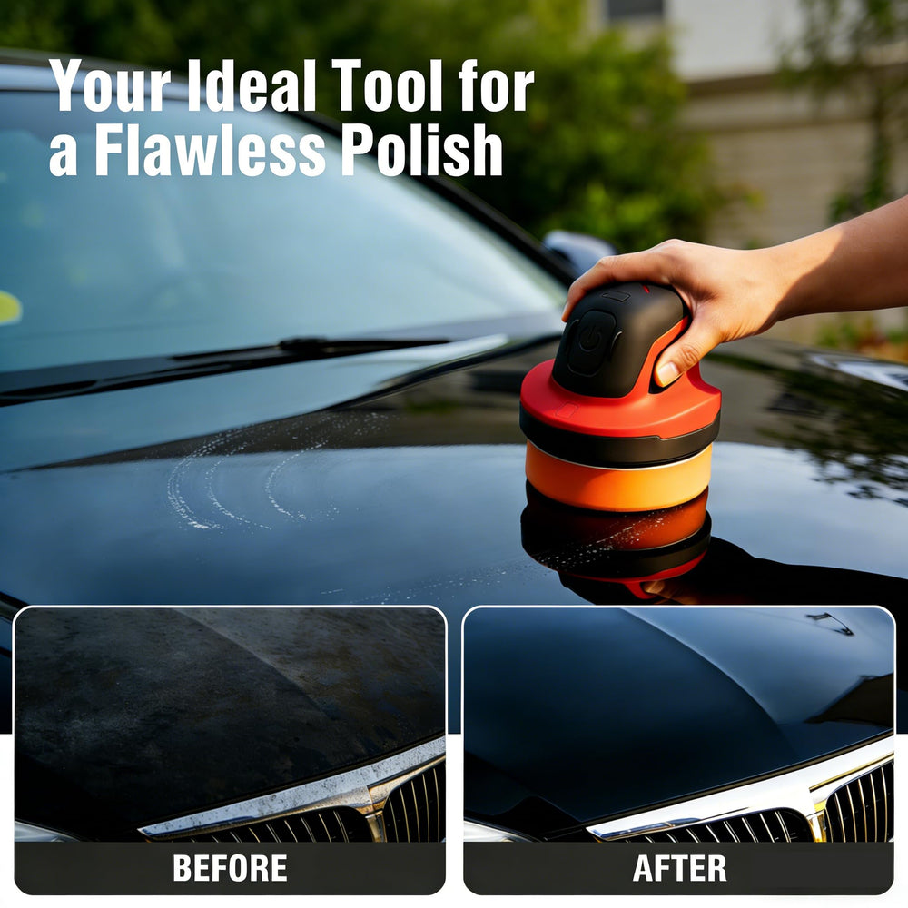 BLACKCUBE wave pad for light polish and final finish