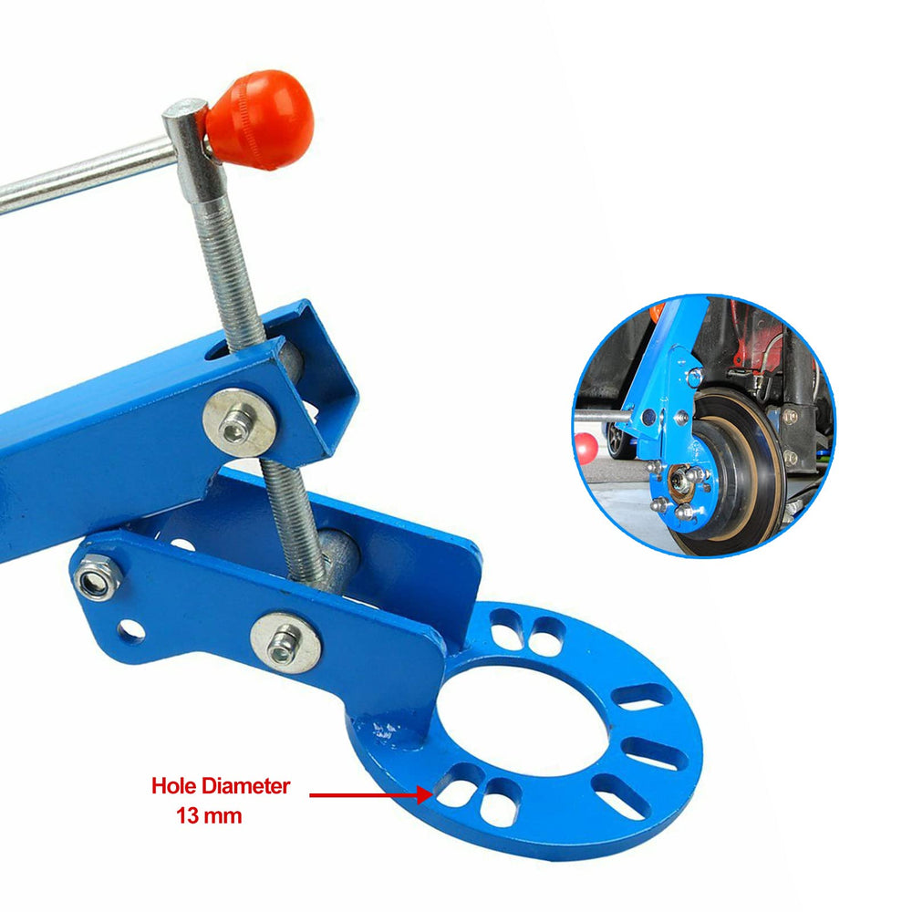 BLACKHORSE-RACING Adapter plate with elongated holes fits common hubs