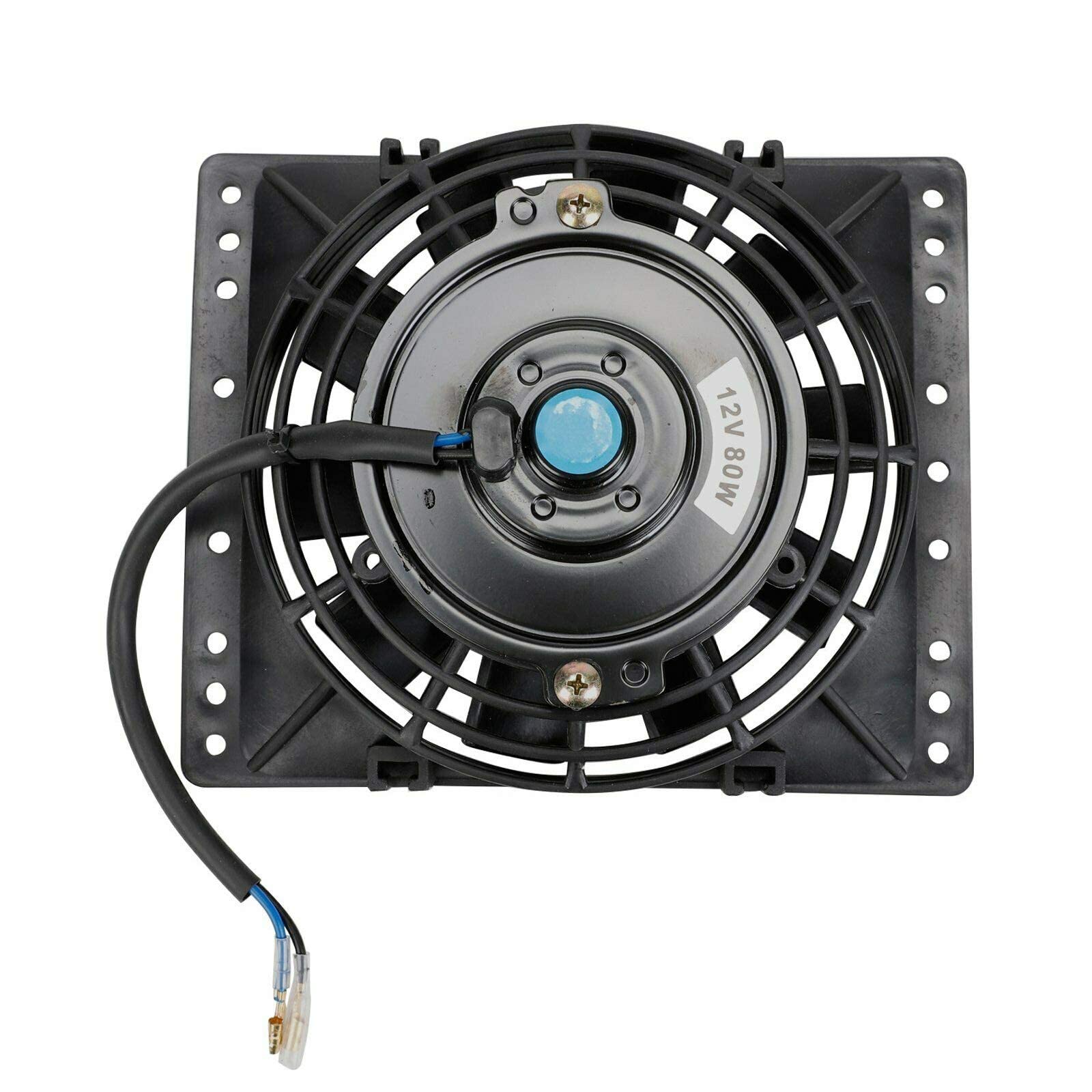 BLACKHORSE-RACING brackets and tie straps included for quick mounting.