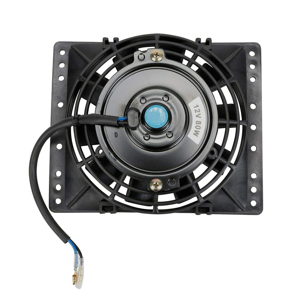 BLACKHORSE-RACING brackets and tie straps included for quick mounting.