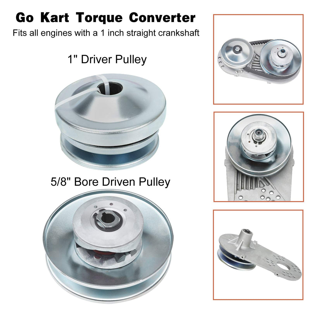 BLACKHORSE-RACING comet clutch replacement 219554a 203814a for go kart compatibility