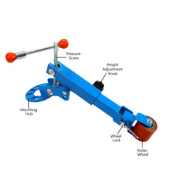 BLACKHORSE-RACING Fender Roller on vehicle arch enabling larger tire clearance