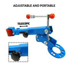 BLACKHORSE-RACING Iron-body fender roller offers durable auto body use