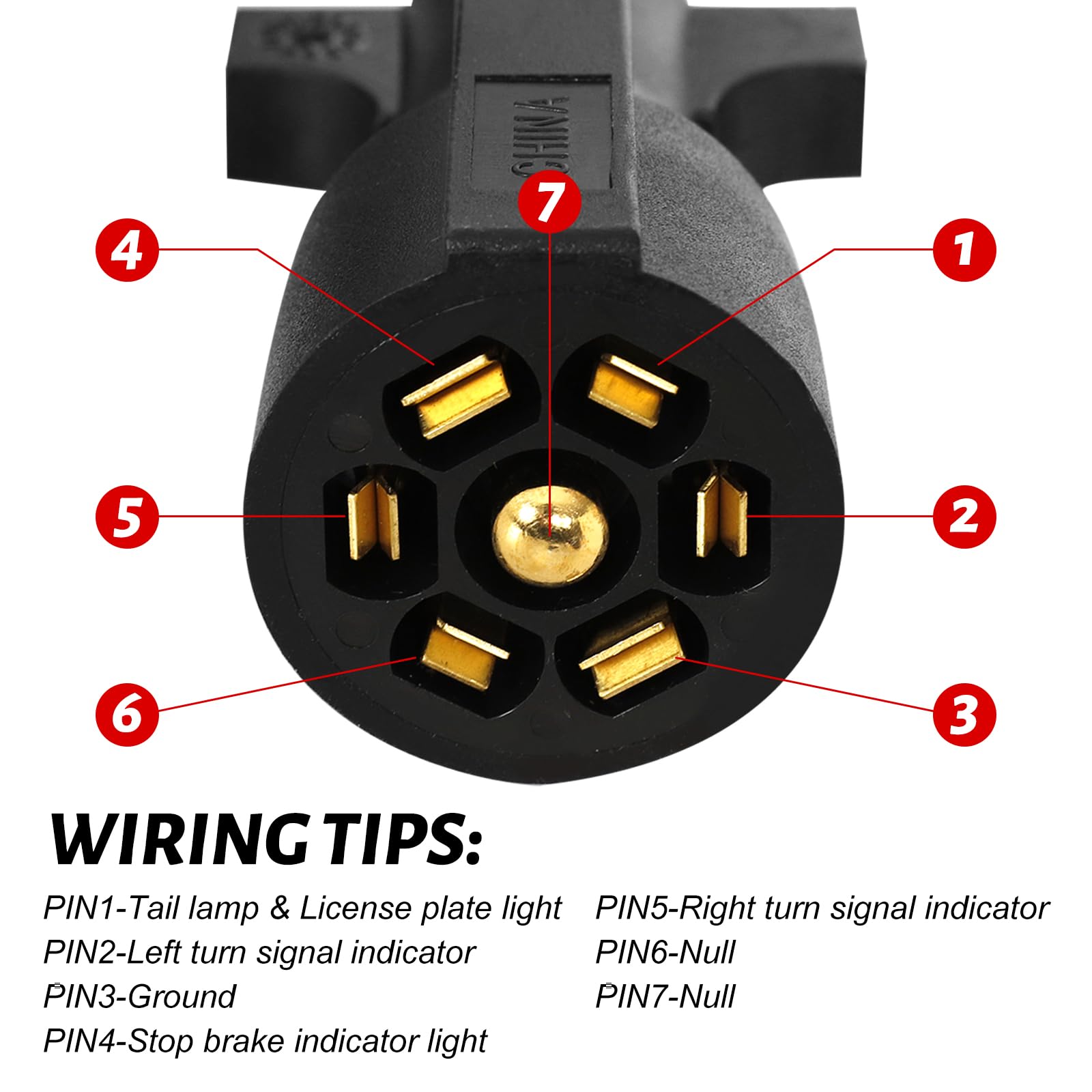 BLACKHORSE-RACING LED magnetic trailer light kit strong magnets secure to metal surfaces.