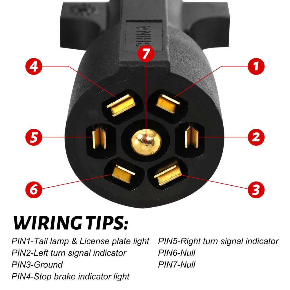 BLACKHORSE-RACING LED magnetic trailer light kit strong magnets secure to metal surfaces.