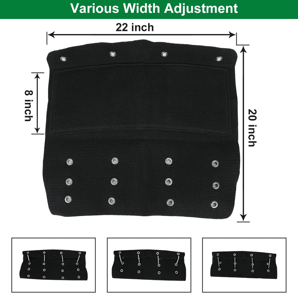 BLACKHORSE-RACING RV Step Rugs anti slip design boosts safety