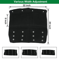 BLACKHORSE-RACING RV Step Rugs anti slip design boosts safety