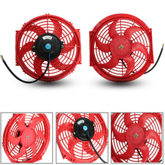 BLACKHORSE-RACING six-blade 80W fan delivers strong airflow.