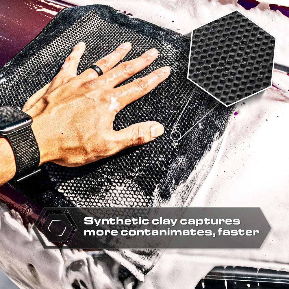 Blackline Clay Towel durable and reusable, reducing waste in detailing sessions.