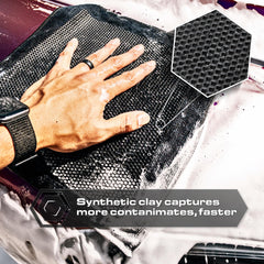 Blackline Clay Towel durable and reusable, reducing waste in detailing sessions.